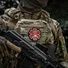 Нашивка M-Tac Paramedic Медвідь Bronze/Black Фото 2